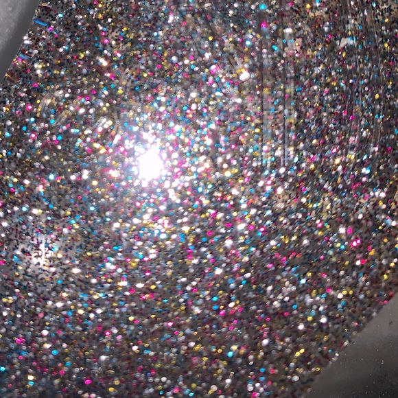 Sparkle Georgica Jelly Sandal in Multi-Color/Glitter - Picture 4 of 5